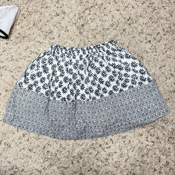 J. Crew Crewcuts Girls Skirt Size 6/7 White Drawstring Spring Vacation Girlcore - Picture 4 of 4